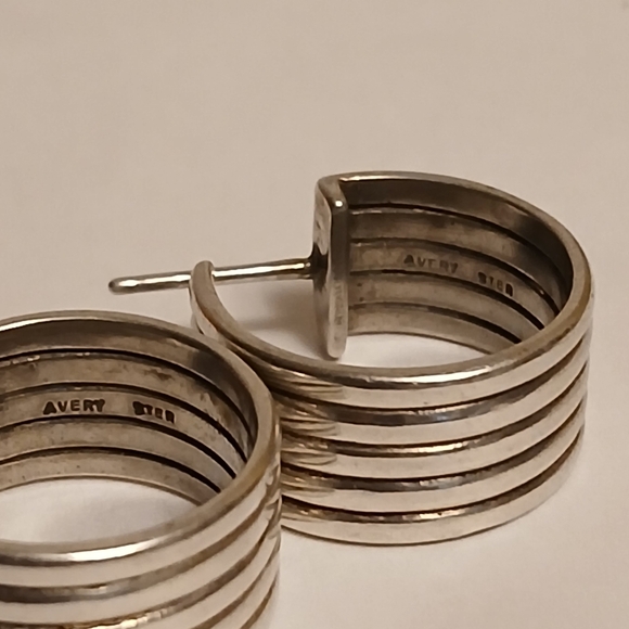 James Avery Retired Rayos Ear Posts - Picture 8 of 15